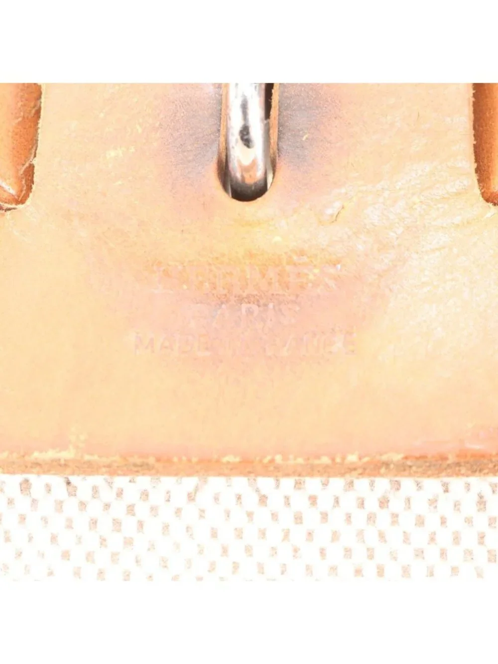 Hermes Herbag a Dos PM Leather Toilet Ash 2-Way Shoulder Bag Crossbody